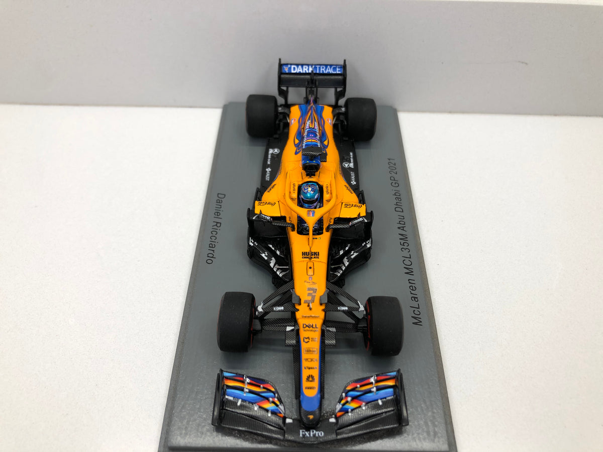 McLaren F1 MCL35L Mercedes 1:43 - Daniel Ricciardo Abu Dhabi GP 2021 -