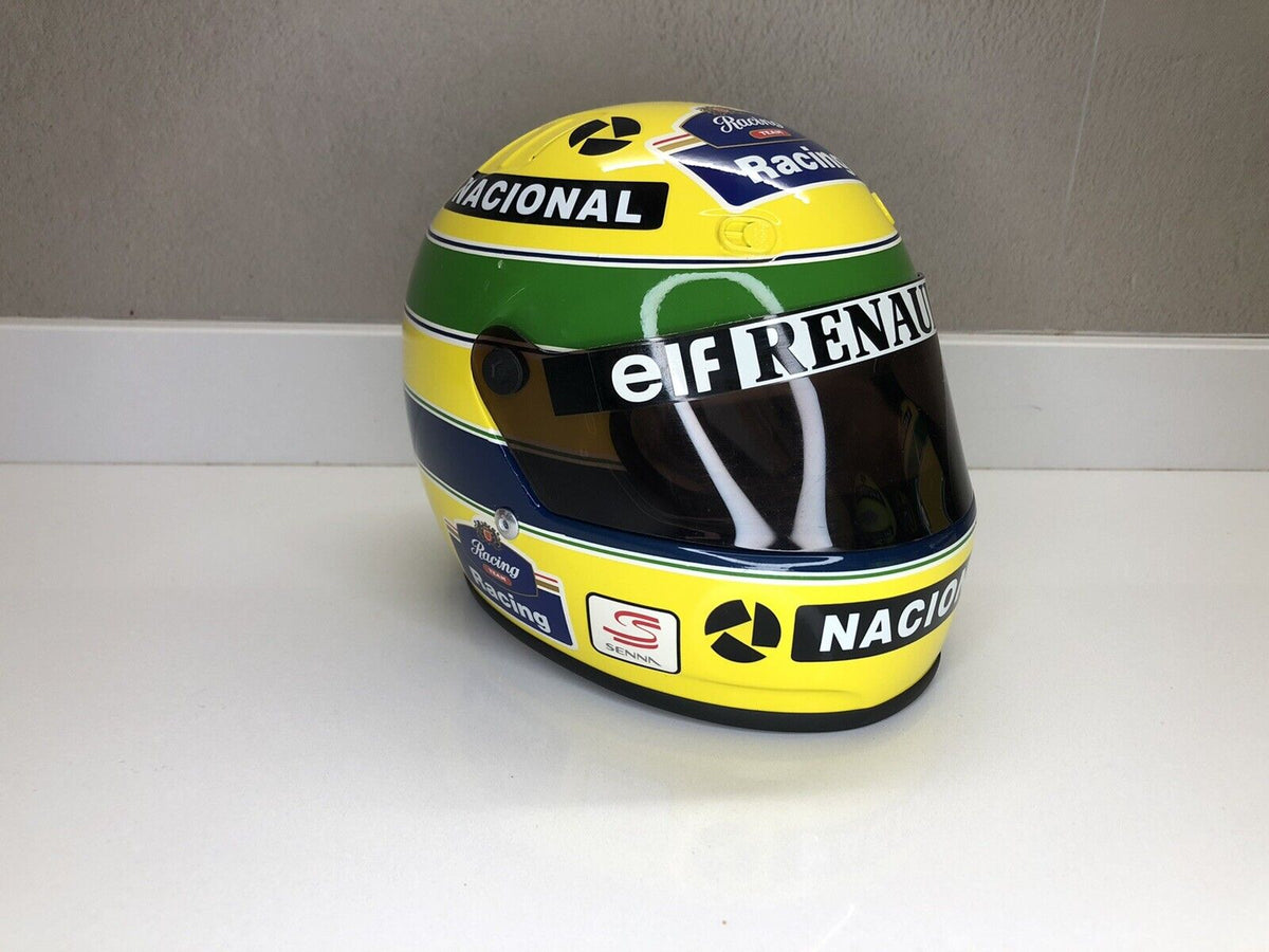 Ayrton Senna Helmet 1994 1:2 - Minichamps – Triple Crown ModelStore