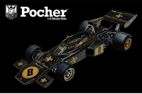 Lotus 72D 1:8 Kit - Emerson Fittipaldi World Champion 1972 - Pocher