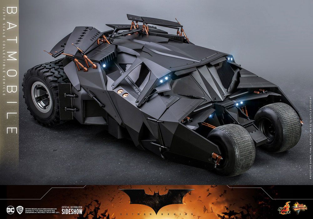 Batmobile - The Dark Knight Trilogy Movie Masterpiece Action Figure 1/6 - 73 cm - Hot Toys