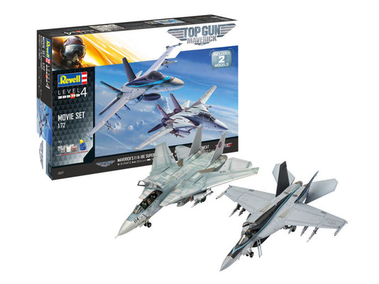 GIFT SET TOP GUN MOVIE KIT 1:72 - Revell - RV05677
