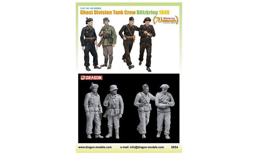 GHOST DIVISION TANK CREW KIT 1:35 - Dragon - D6654
