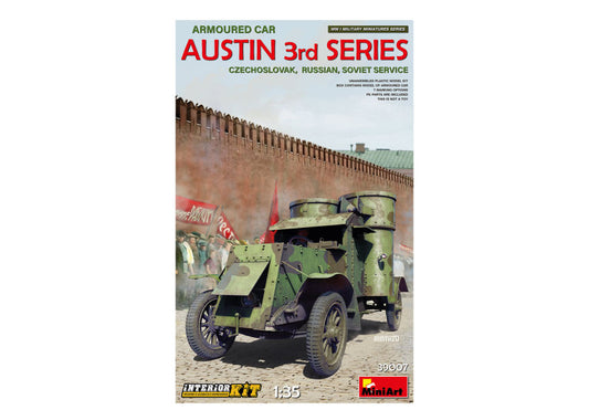 AUSTIN ARMORED CAR 3rd SERIES CZECH. RUSSIAN SOVIET SERVICE KIT 1:35 - Miniart - MIN39007