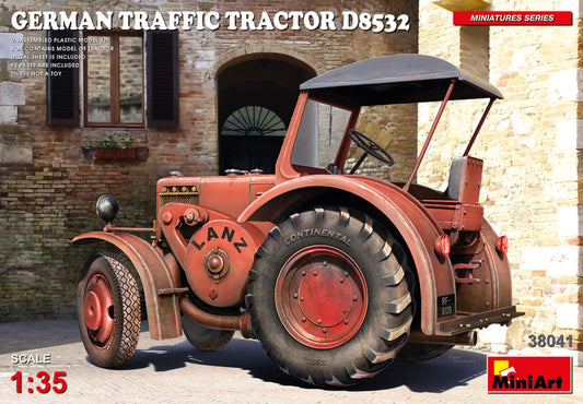 GERMAN TRAFFIC TRACTOR D8532 KIT 1:35 - Miniart - MIN38041