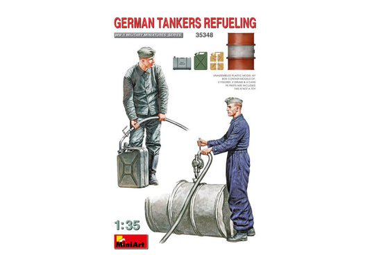 GERMAN TANKERS REFUELING KIT 1:35 - Miniart - MIN35348