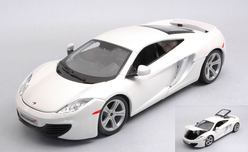 MC LAREN MP4-12C 2016 WHITE 1:24 - Burago - BU21074W