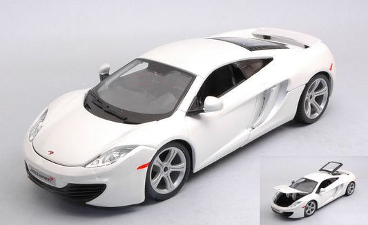 MC LAREN MP4-12C 2016 WHITE 1:24 - Burago - BU21074W