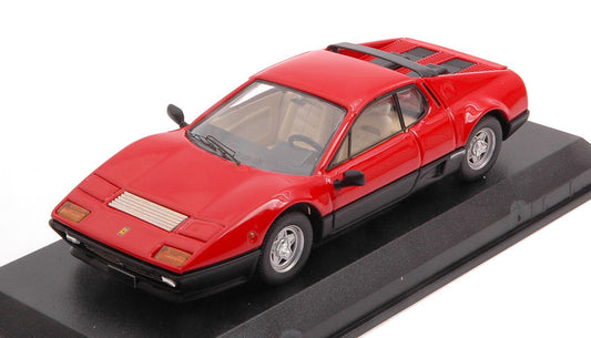 FERRARI 512 BB 1976 RED/BLACK 1:43 - Best Model - BT9802