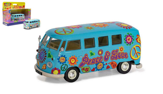 VW CAMPER PEACE LOVE FREEDOM 1:43 - Corgi - CC02738