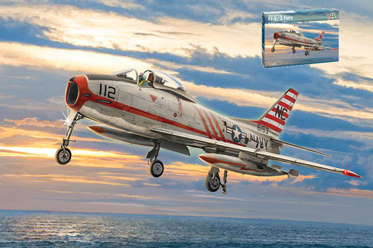 NORTH AMERICAN FJ-2/3 FURY KIT 1:48 - Italeri - IT2811