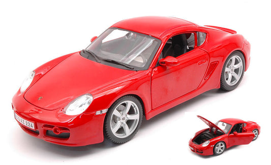 PORSCHE CAYMAN S RED 1:18 - Maisto - MI31122R