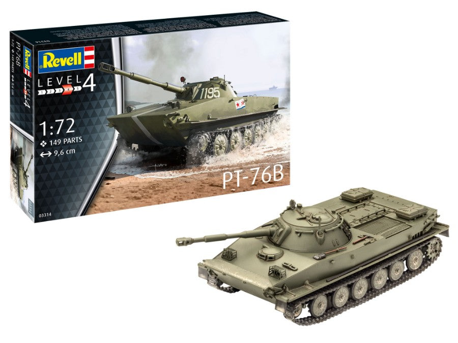 CORAZZATO PT-76B KIT 1:72 - Revell - RV03314