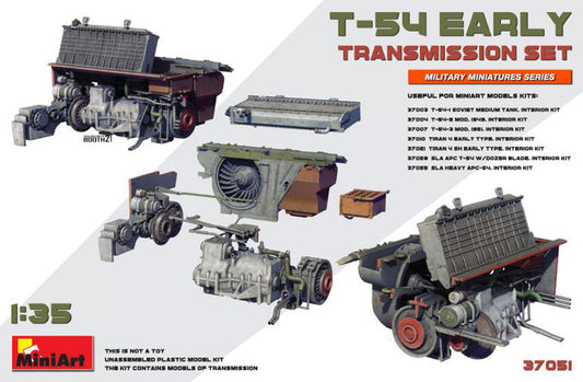 T-54 EARLY TRANSMISSION SET KIT 1:35 - Miniart - MIN37051