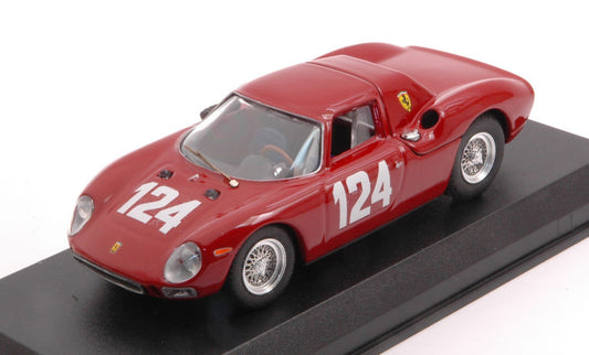 FERRARI 250 LM N.124 WINNER GP MUGELLO 1965 CASONI-NICODEMI 1:43 - Best Model - BT9799