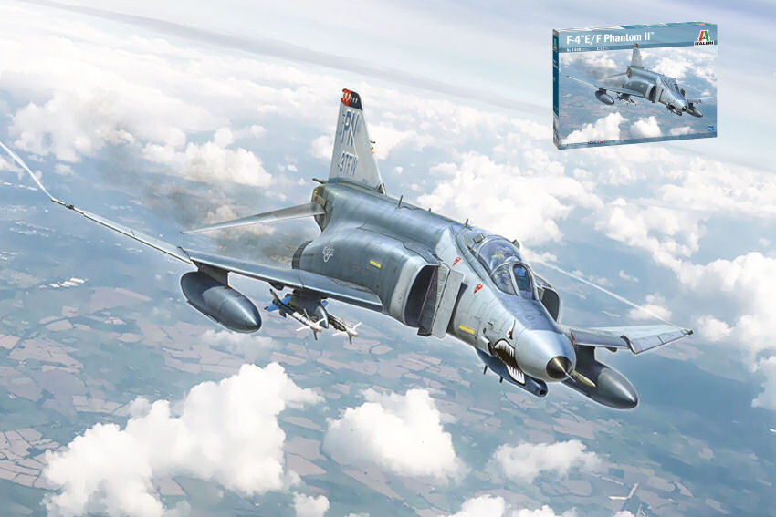 F-4E/F PHANTOM II KIT 1:72 - Italeri - IT1448