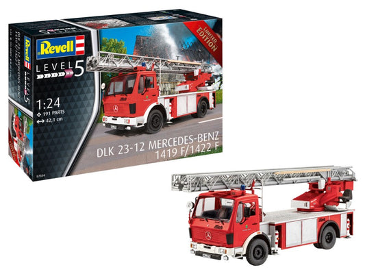 FIRE ENGINE MERCEDES 1419 F/1422 F KIT 1:24 - Revell - RV07504