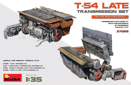 T-54 LATE TRANSMISSION SET KIT 1:35 - Miniart - MIN37066