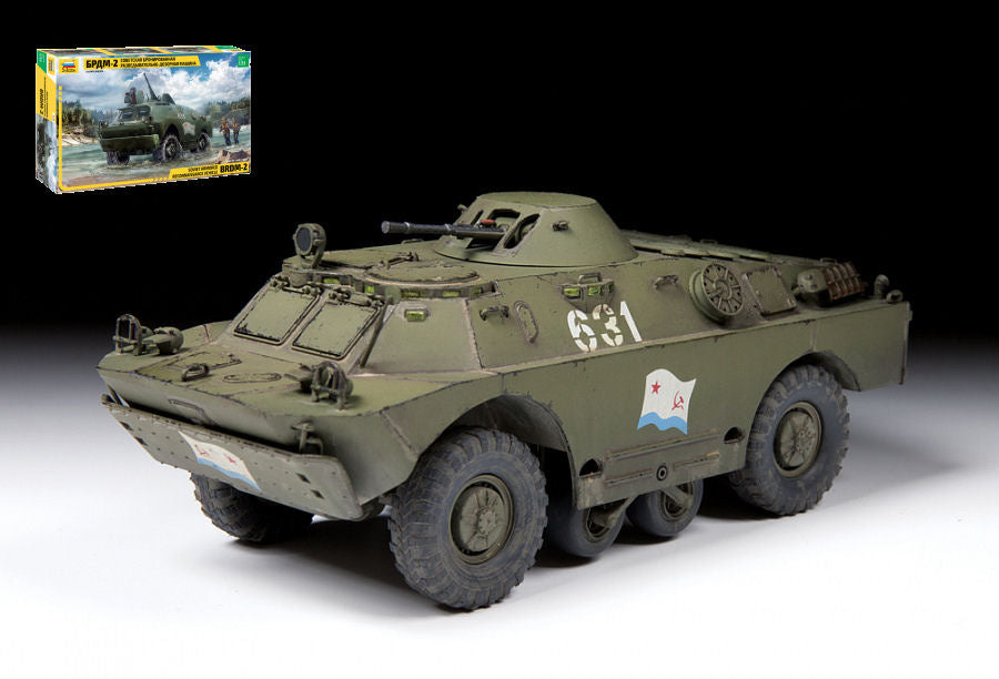 BRDM-2 RUSSIAN ARMORED CAR KIT 1:35 - Zvezda - Z3638