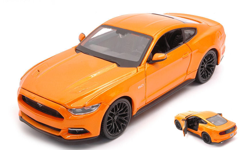 FORD MUSTANG GT 2015 ORANGE 1:24 - Maisto - MI31508O