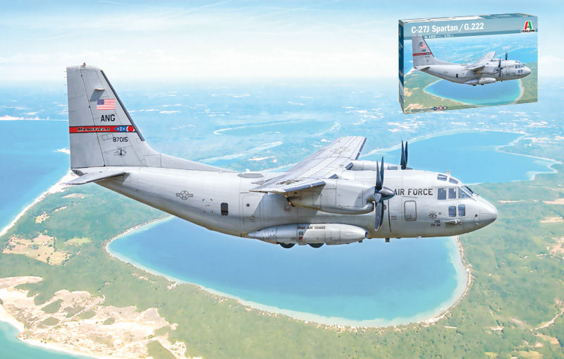C-27 J/G 222 SPARTAN KIT 1:72 - Italeri - IT1450