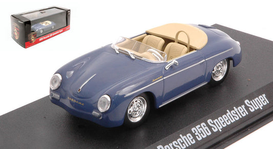 PORSCHE 356 SPEEDSTER SUPER BLUE 1:43 - Greenlight - GREEN86598