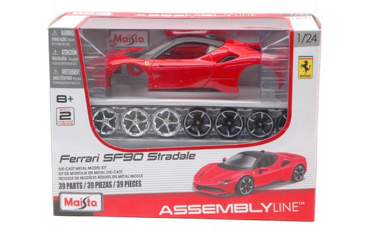 FERRARI SF90 STRADALE 2020 RED KIT 1:24 - Maisto - MI39137