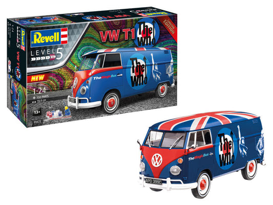 VW T1 "THE WHO" GIFT SET KIT 1:24 - Revell - RV05672