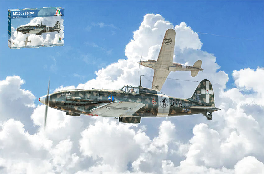 MC 202 FOLGORE KIT 1:72 - Italeri - IT1439