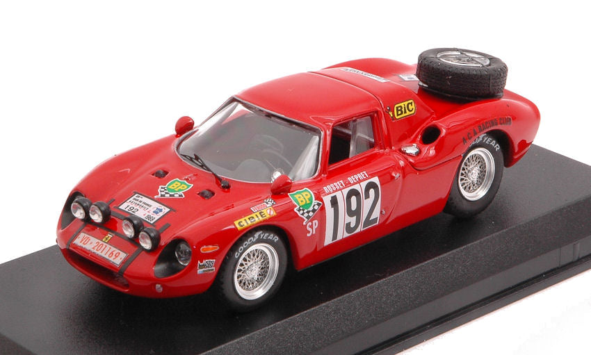 FERRARI 250 LM N.192 TOUR DE FRANCE 1969 ROUGET-DEPRET 1:43 - Best Model - BT9023-2