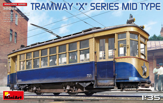 TRAMWAY X-SERIES MID TYPE  KIT 1:35 - Miniart - MIN38026