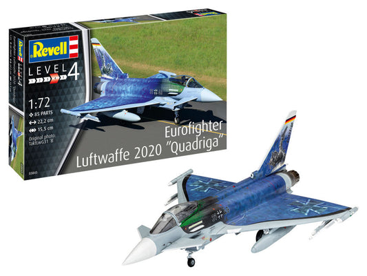 EUROFIGHTER LUFTWAFFE 2020 "QUADRIGA" KIT 1:72 - Revell - RV03843