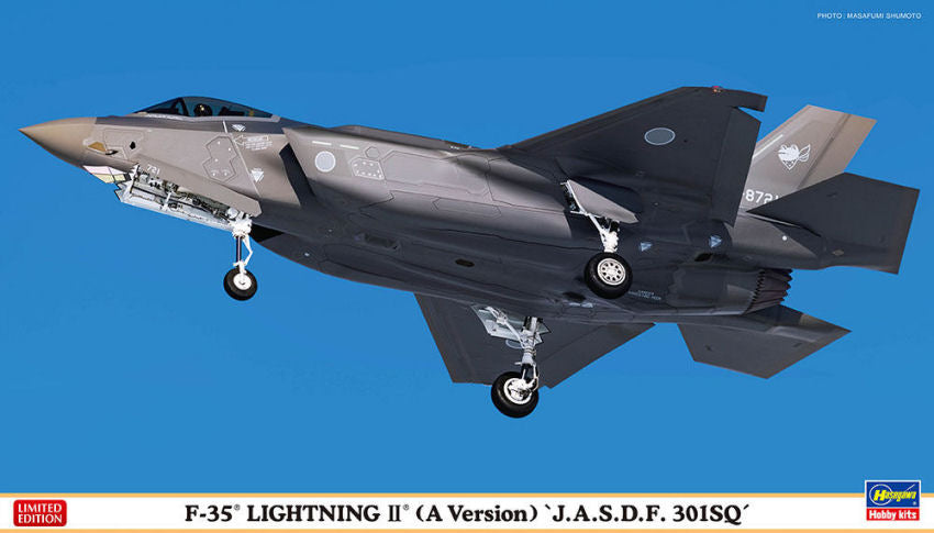 F35 LIGHTNING II A VERSION JASDF 301SQ KIT 1:72 - Hasegawa - HA02374