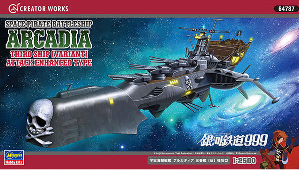 SPACE PIRATE BATTLESHIP ARCADIA KIT 1:2500 – Triple Crown ModelStore