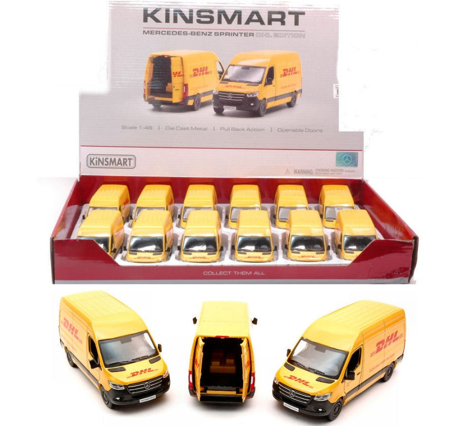 MERCEDES SPRINTER DHL cm 12 - Kinsmart - KT5429D