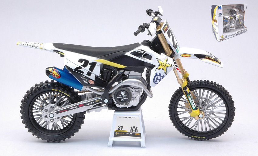 HUSQVARNA N.21 JASON ANDERSON 1:12 - New Ray - NY58233