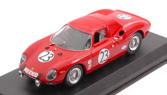 FERRARI 250 LM N.23 12 H SEBRING 1967 RODRIGUEZ-DE LA CHICA 1:43 - Best Model - BT9811