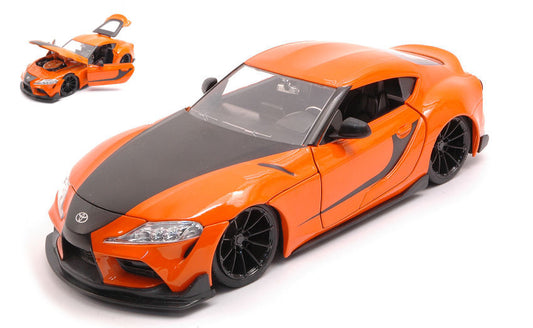 TOYOTA SUPRA 2020 FAST & FURIOUS ORANGE/BLACK 1:24 - Jada Toys - JADA32097