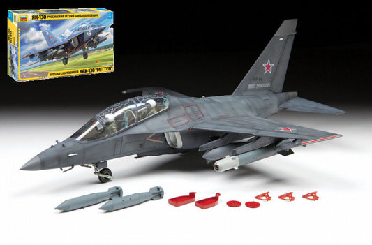 YAK-130 RUSSIAN LIGHT BOMBER KIT 1:48 - Zvezda - Z4818