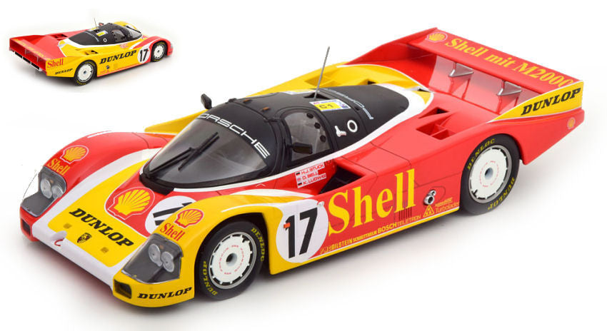 PORSCHE 962 C SHELL N.17 LM 1988 LUDWIG-STUCK-BELL 1:18 - Norev - NV187413