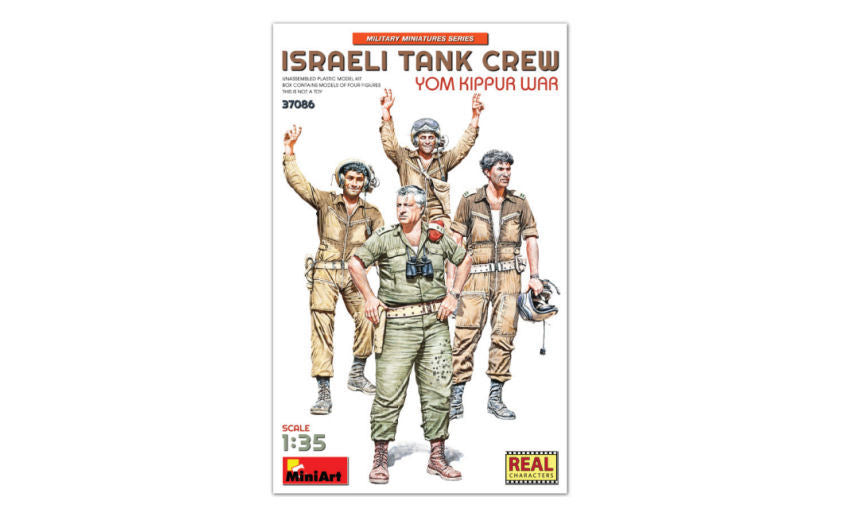 ISRAELI TANK CREW YOM KIPPUR WAR KIT 1:35 - Miniart - MIN37086