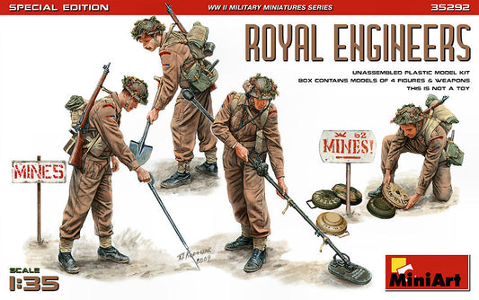 ROYAL ENGINEERS SPECIAL EDITION KIT 1:35 - Miniart - MIN35292