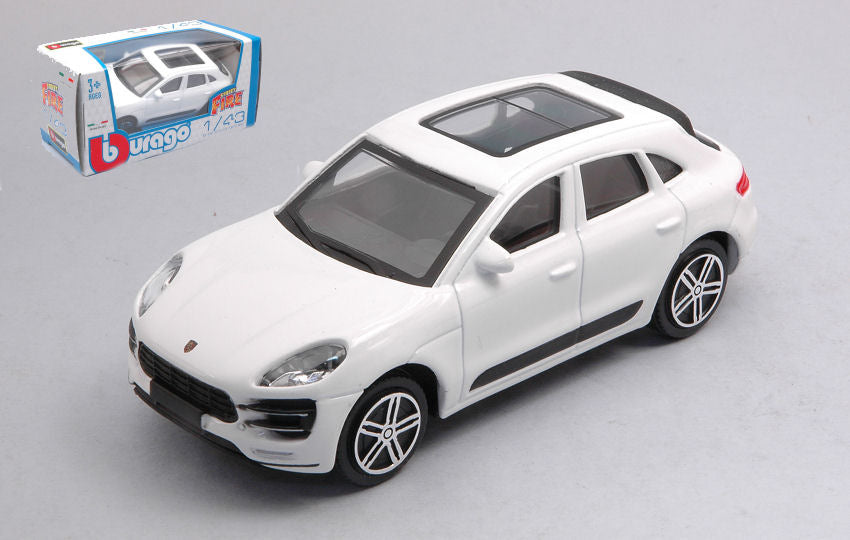 PORSCHE MACAN WHITE 1:43 - Burago - BU30299W