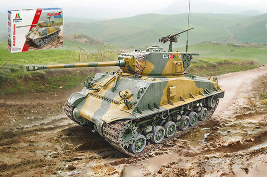 SHERMAN M4A3E8 KOREAN WAR KIT 1:35 - Italeri - IT6586