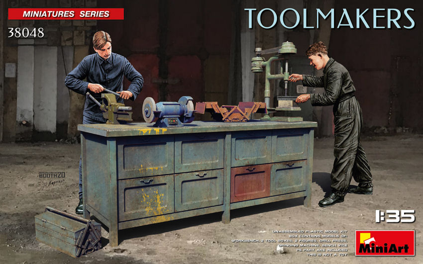 TOOLMAKERS KIT 1:35 - Miniart - MIN38048