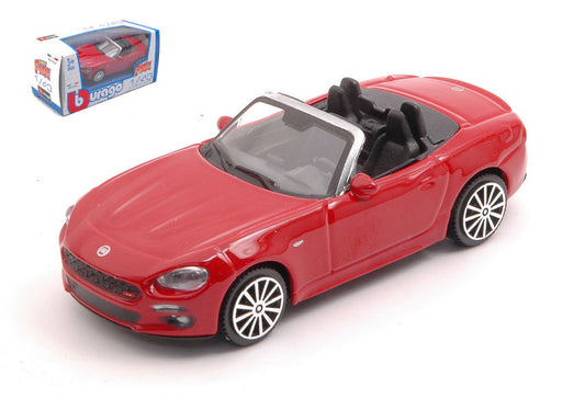 FIAT 124 SPIDER RED 1:43 - Burago - BU30424R