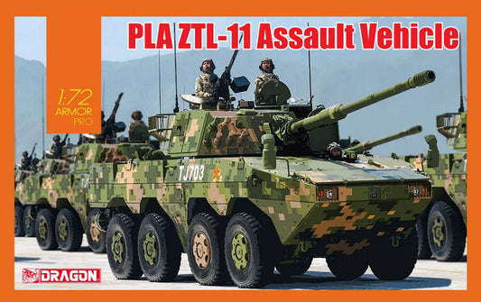 PLA ZTL-11 ASSAULT GUN KIT 1:72 - Dragon - D7683