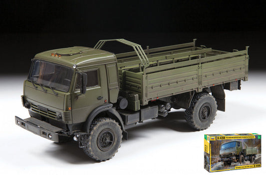 RUSSIAN 2 AXLE MILITARY TRUCK K-4326 KIT 1:35 - Zvezda - Z3692