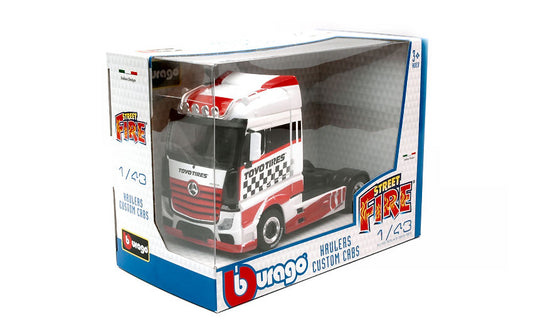MERCEDES ACTROS GIGASPACE "TOYO TIRES" 1:43 - Burago - BU32201