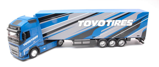 VOLVO FH16 GLOBETROTTER 750 XXL "TOYO TYRES" BLUE 1:43 - Burago - BU31461T