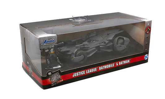BATMOBILE JUSTICE LEAGUE W/BATMAN FIGURE 1:32 - Jada Toys - JADA31706